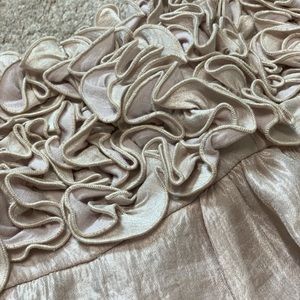 Champagne/gold dress. OBO